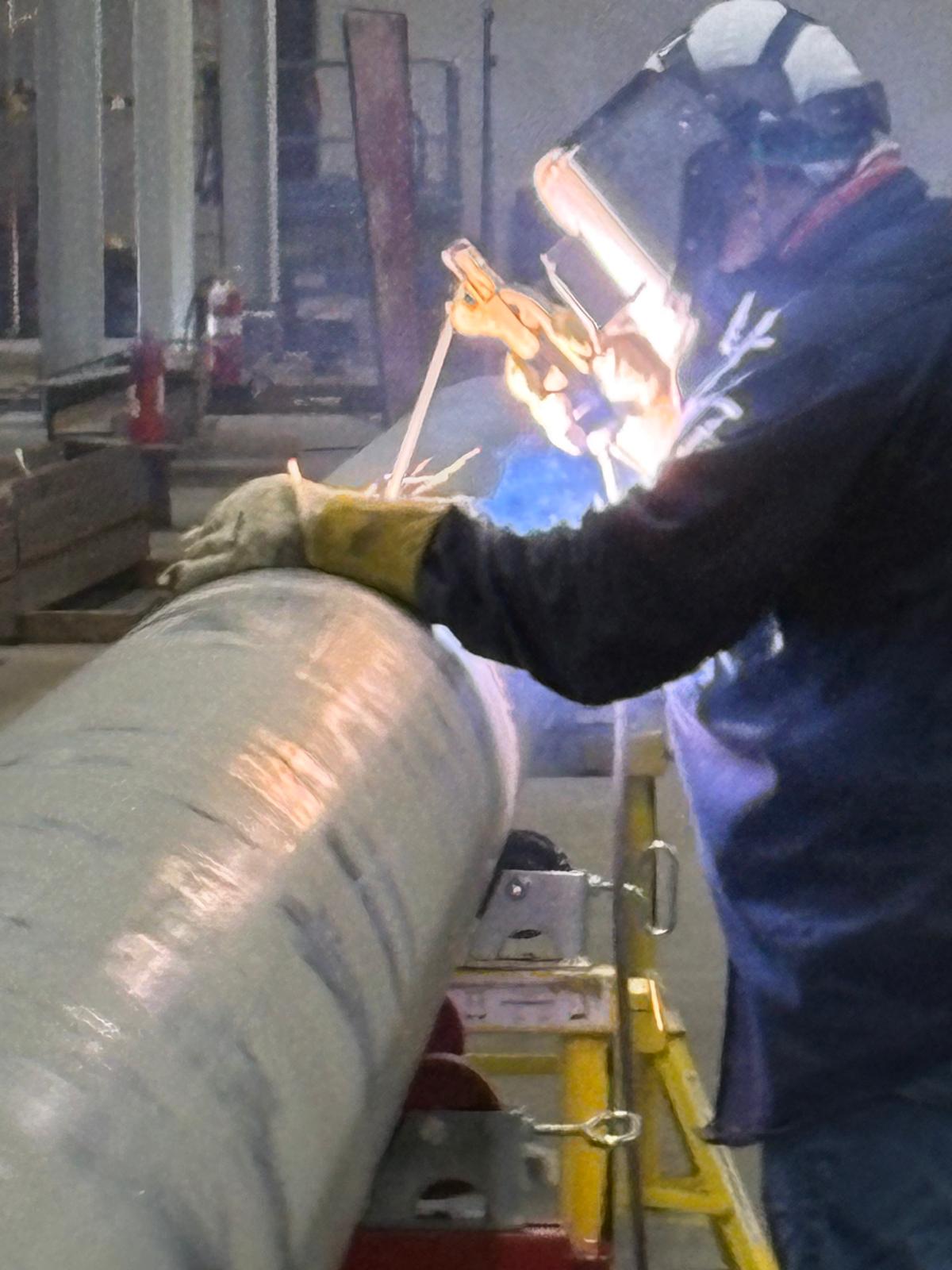 Welding and metal fabrication work