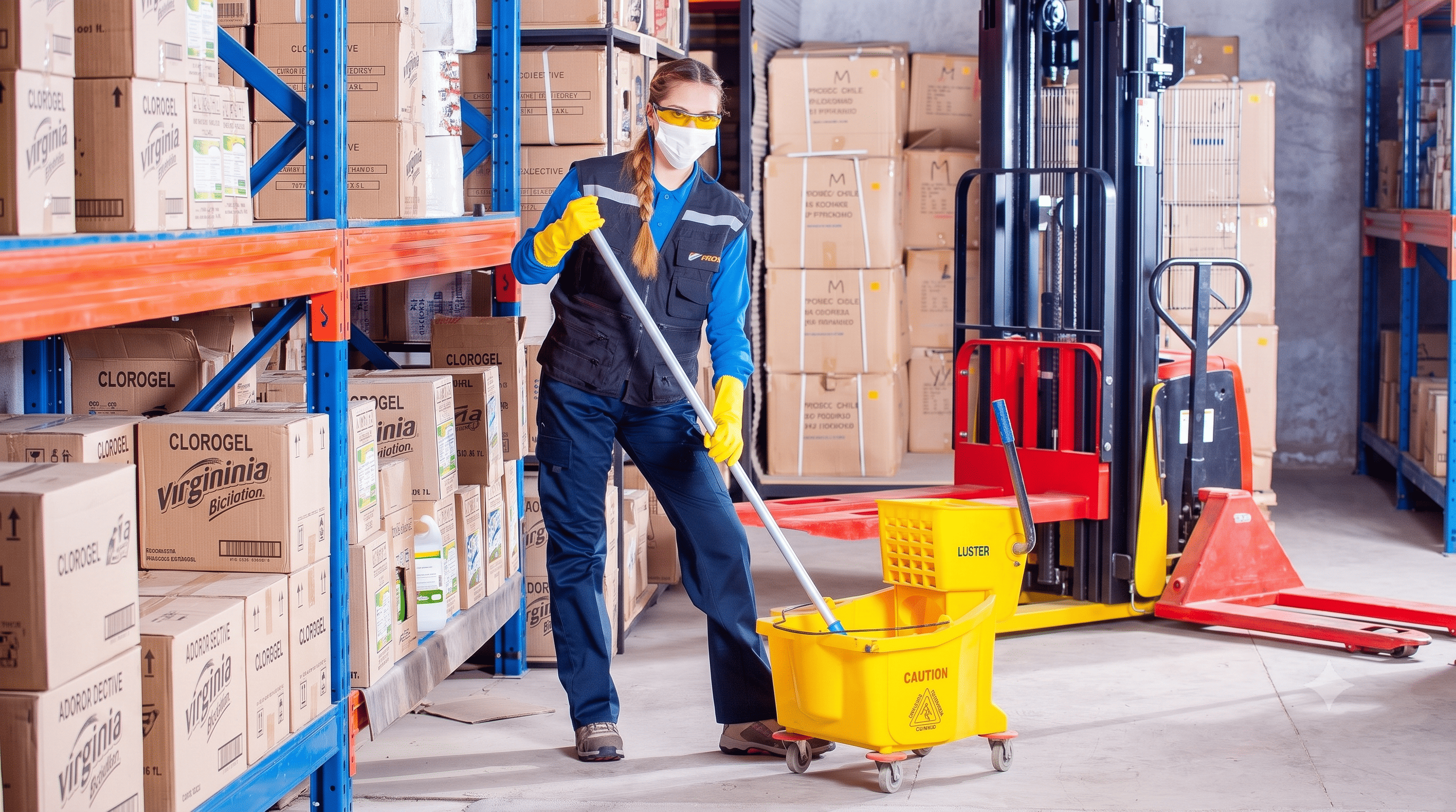 Commercial cleaning services